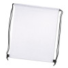 White Wilston Drawstring Backsacks